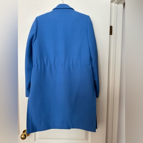 Elegant Blue Women's Coat Bella Roza made in Turkey 🇹🇷 - Picture 4 of 7
